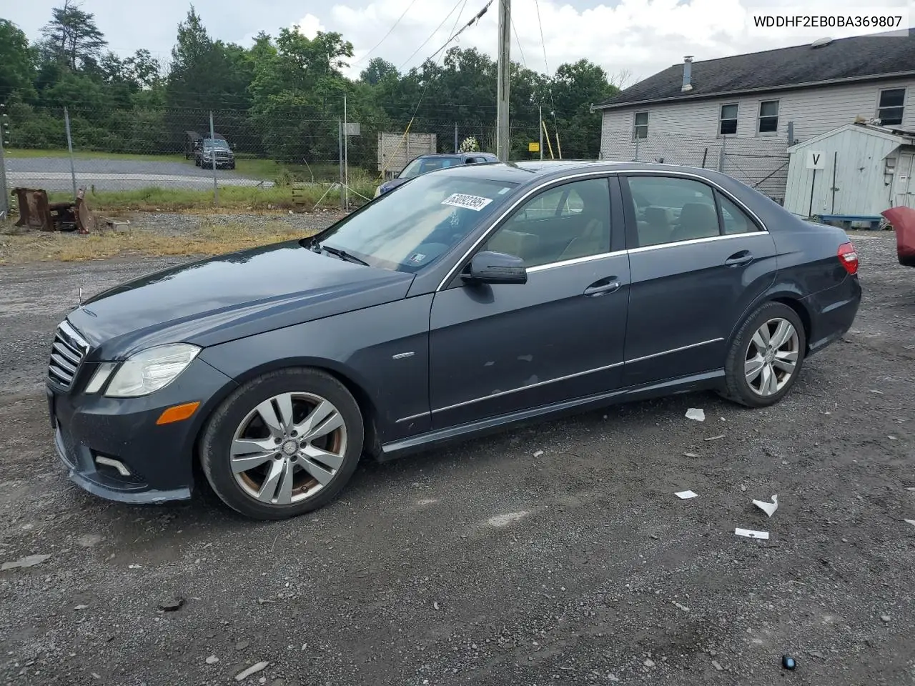 wddhf2eb0ba369807 WDDHF2EB0BA369807 2011 Mercedes-Benz E 350 Bluetec