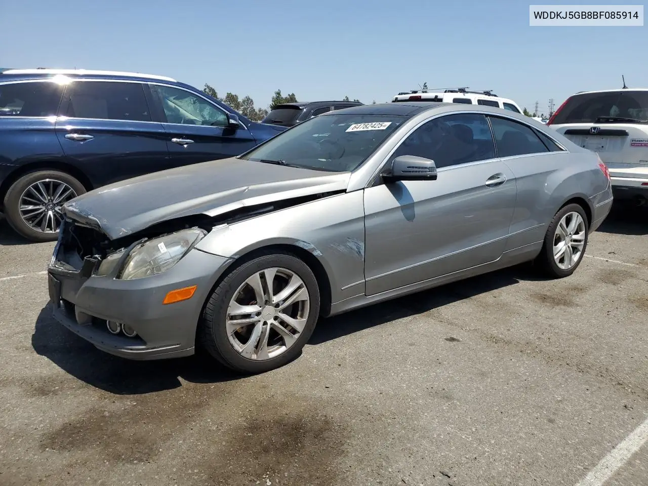 2011 Mercedes-Benz E 350 VIN: WDDKJ5GB8BF085914 Lot: 64782425