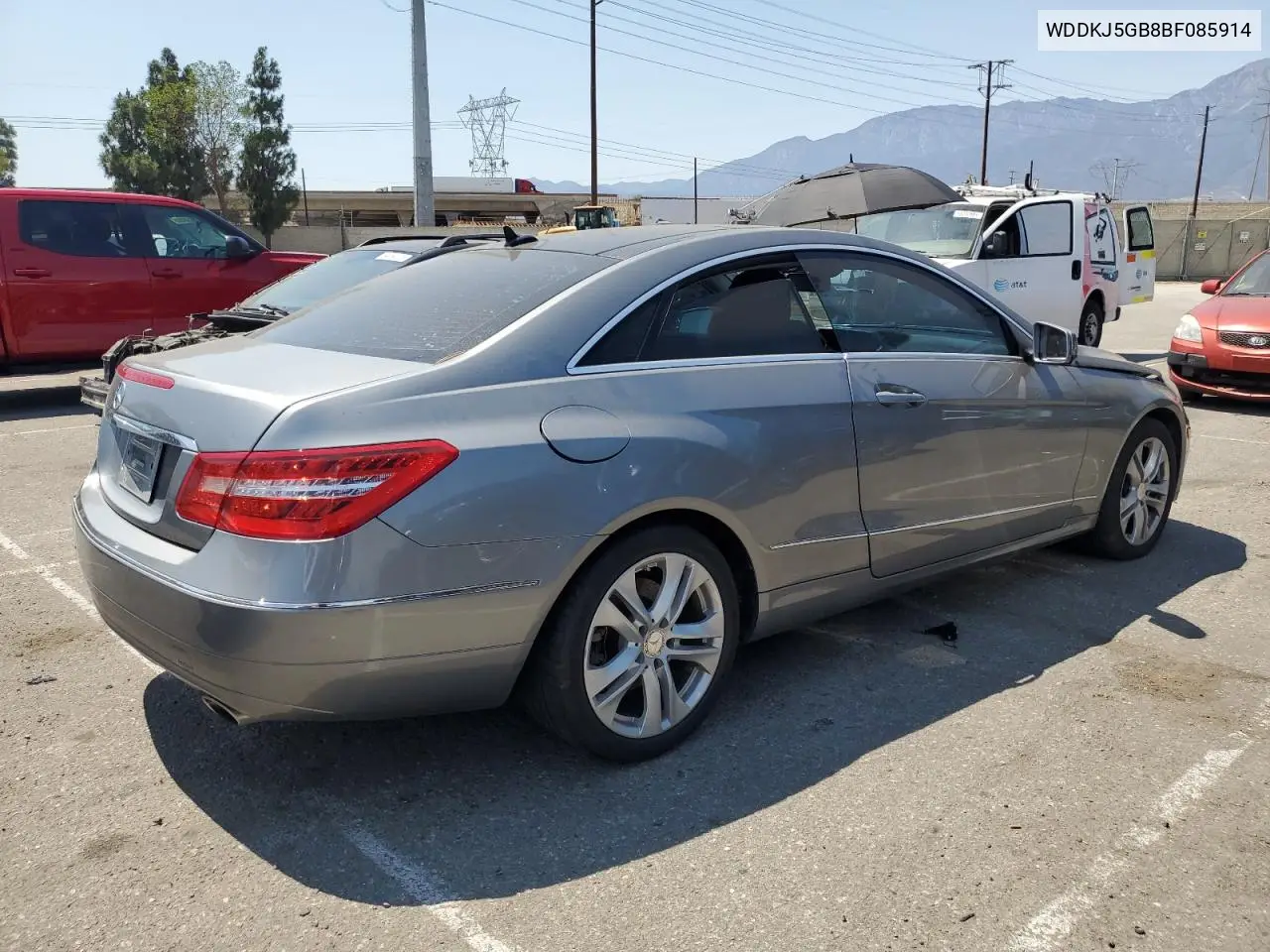 2011 Mercedes-Benz E 350 VIN: WDDKJ5GB8BF085914 Lot: 64782425