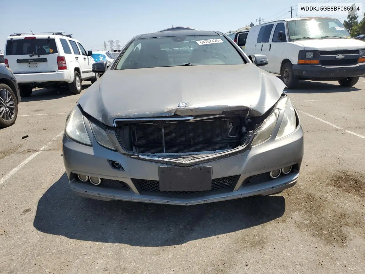 2011 Mercedes-Benz E 350 VIN: WDDKJ5GB8BF085914 Lot: 64782425