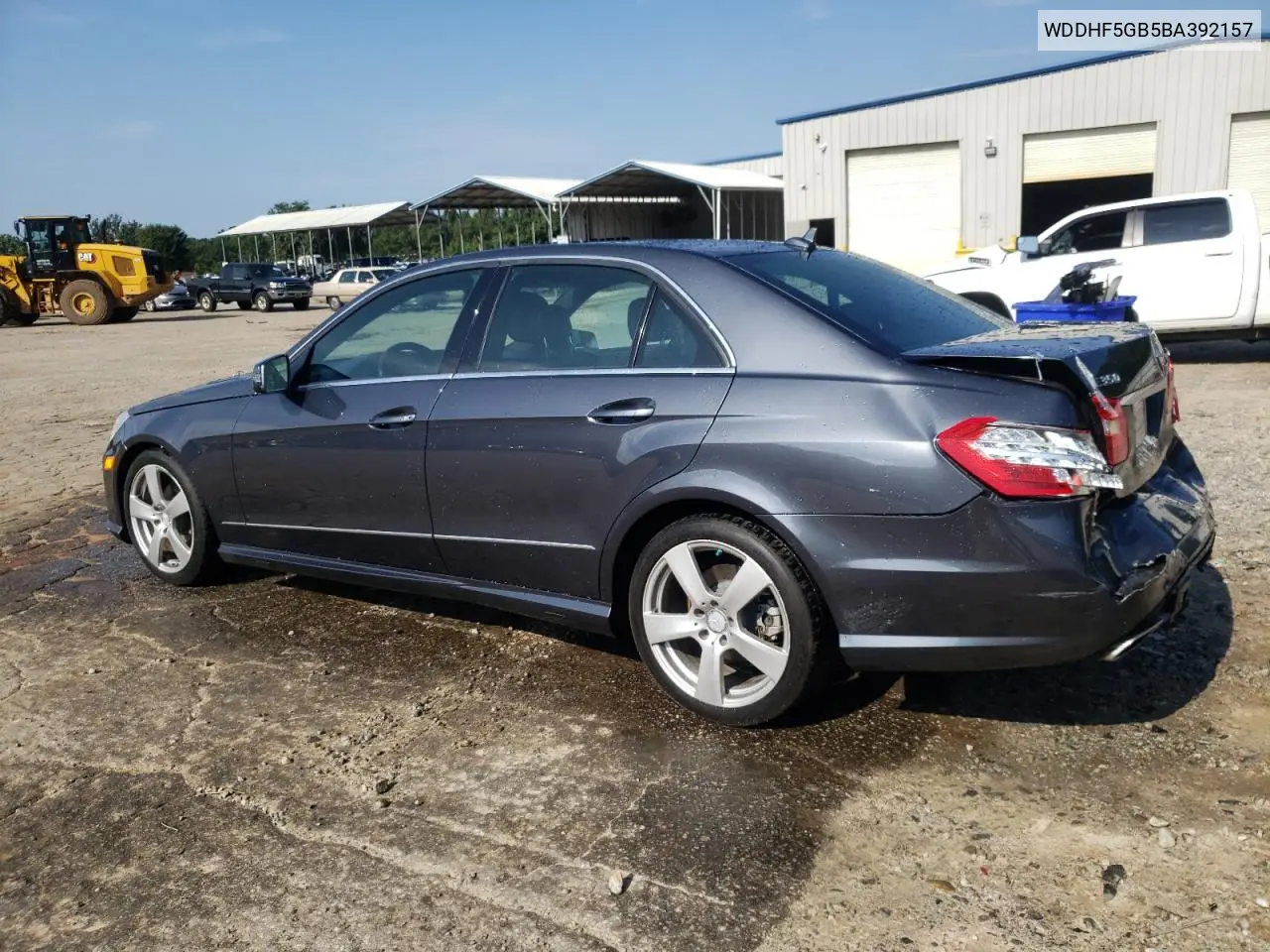 2011 Mercedes-Benz E 350 VIN: WDDHF5GB5BA392157 Lot: 65731695