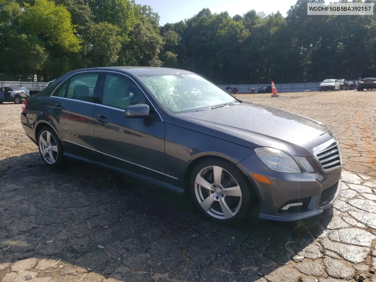 2011 Mercedes-Benz E 350 VIN: WDDHF5GB5BA392157 Lot: 65731695