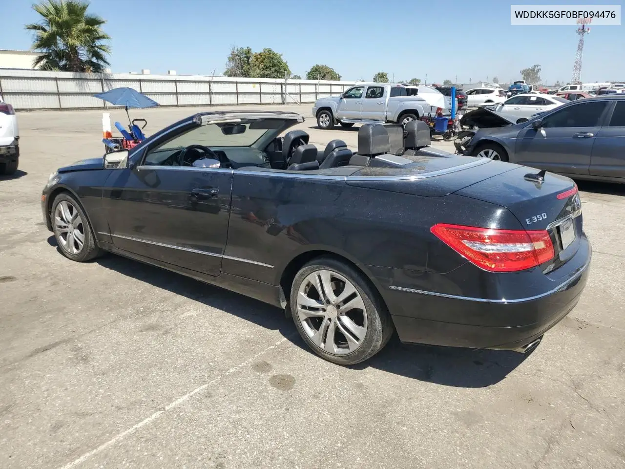 2011 Mercedes-Benz E 350 VIN: WDDKK5GF0BF094476 Lot: 65819725