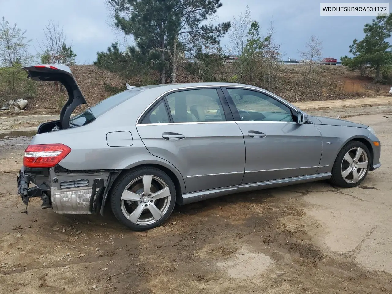 2012 Mercedes-Benz E 350 VIN: WDDHF5KB9CA534177 Lot: 50954135