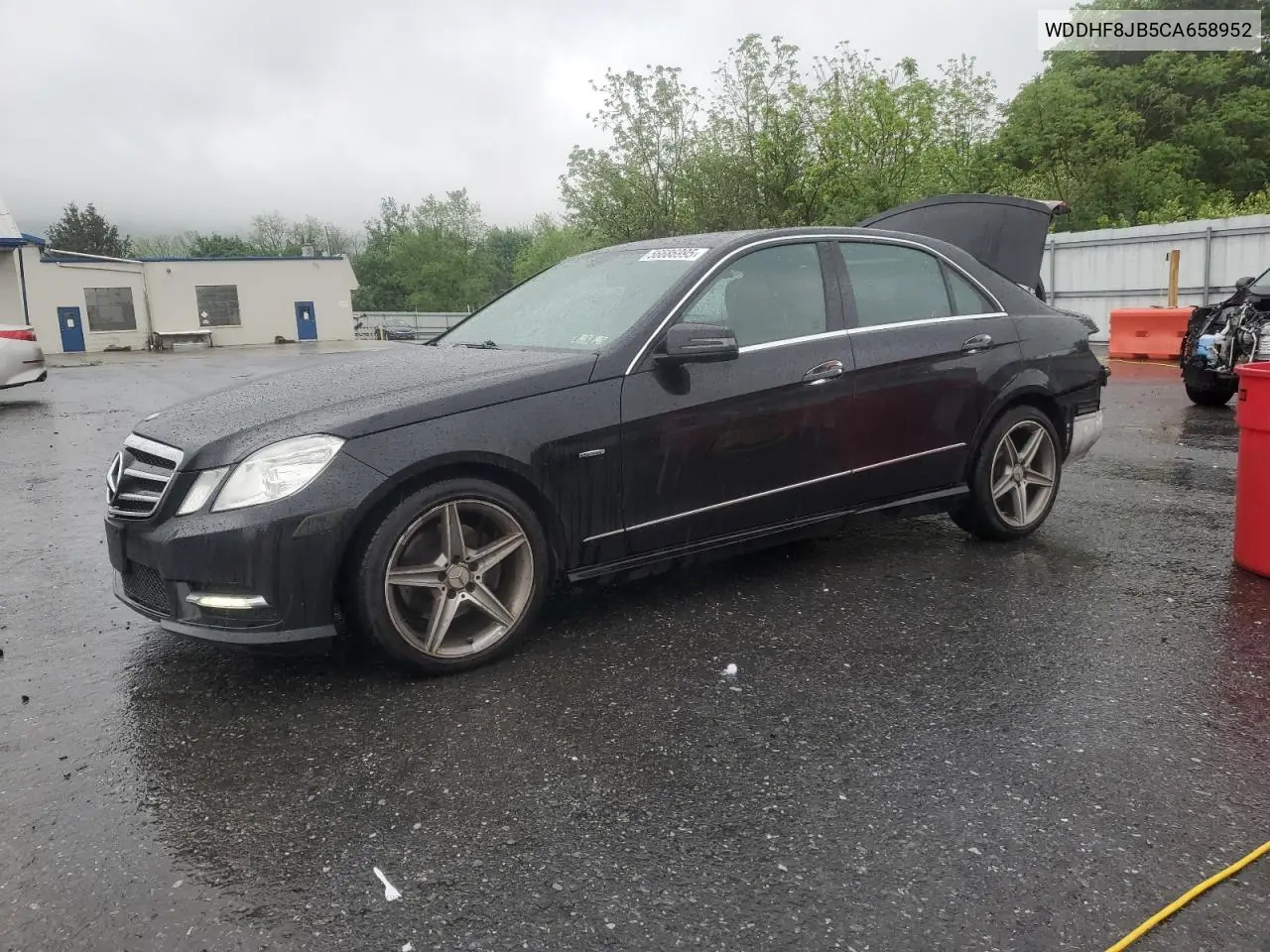 2012 Mercedes-Benz E 350 4Matic VIN: WDDHF8JB5CA658952 Lot: 56686995