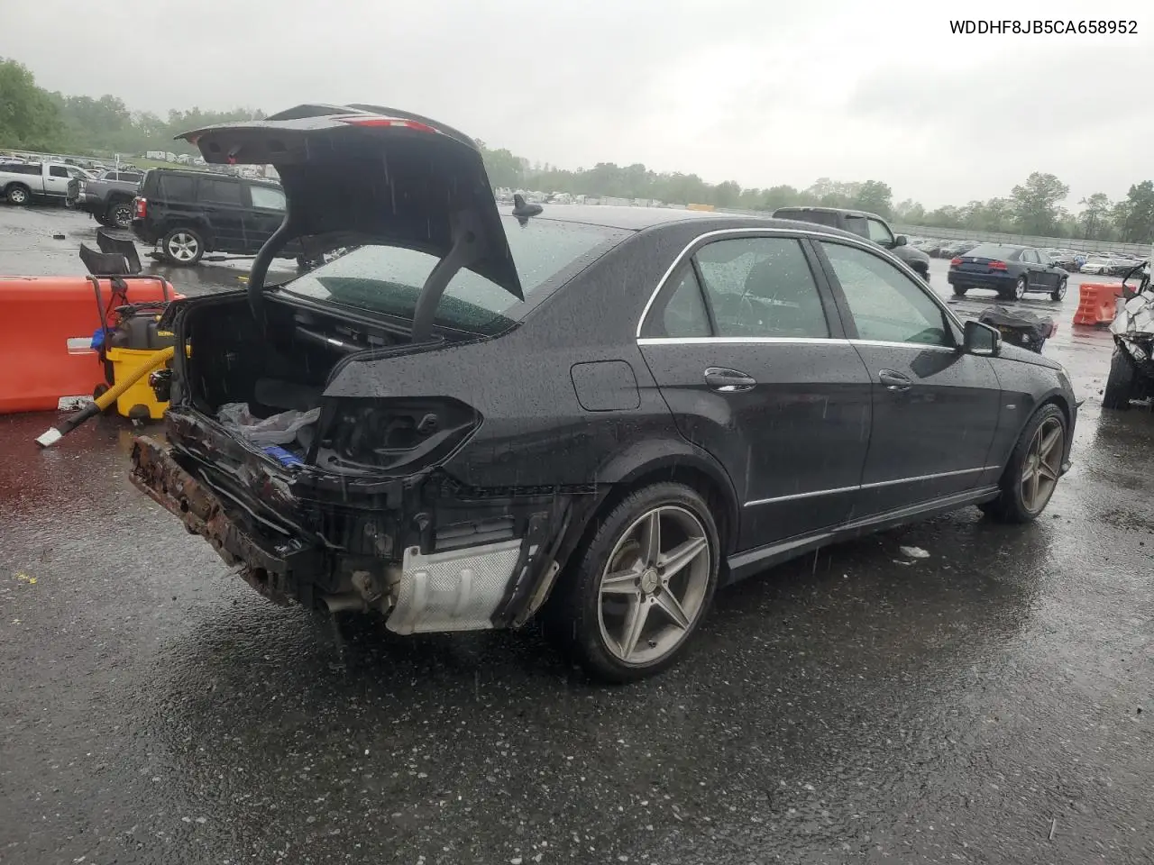 2012 Mercedes-Benz E 350 4Matic VIN: WDDHF8JB5CA658952 Lot: 56686995