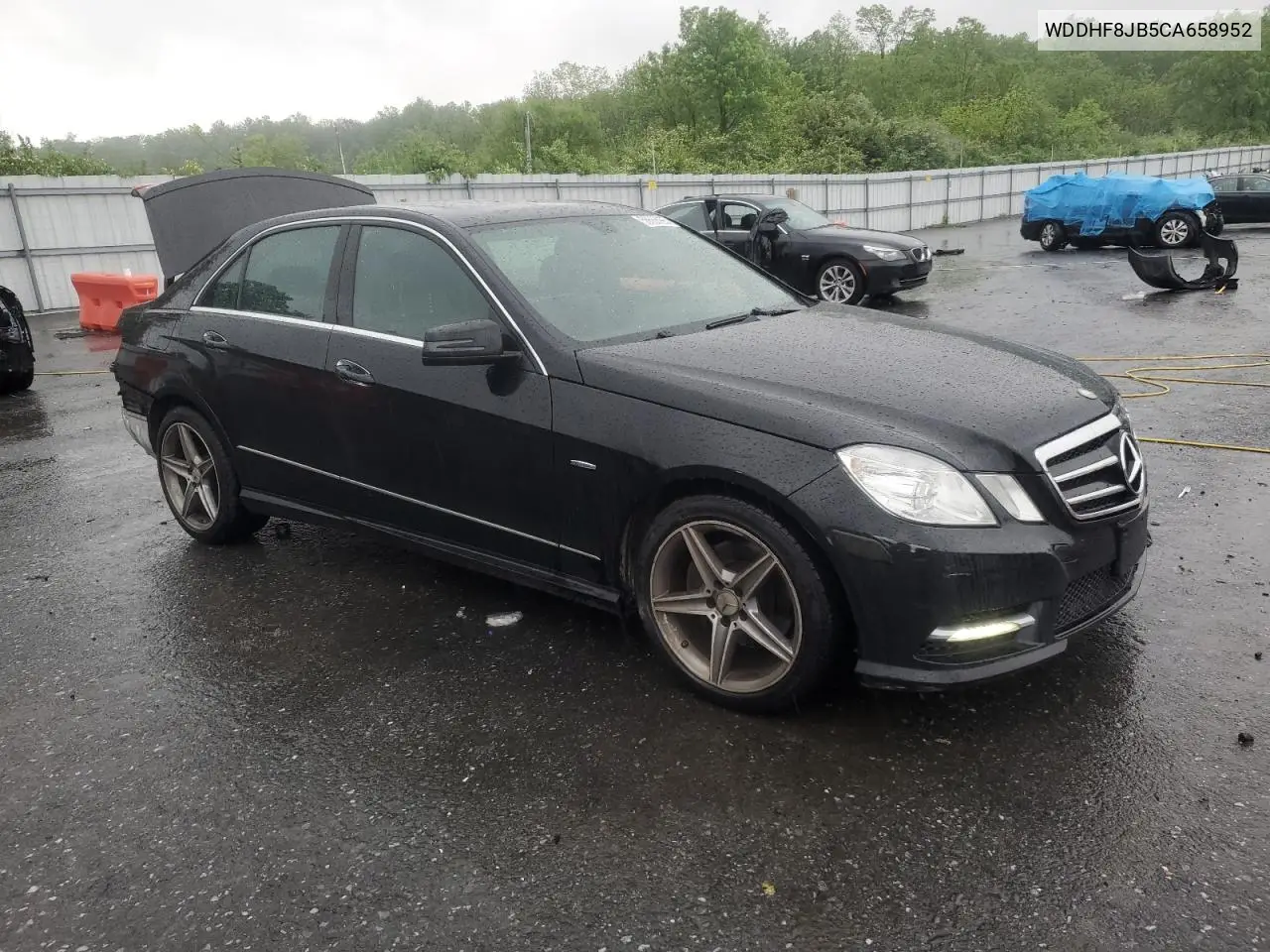 2012 Mercedes-Benz E 350 4Matic VIN: WDDHF8JB5CA658952 Lot: 56686995