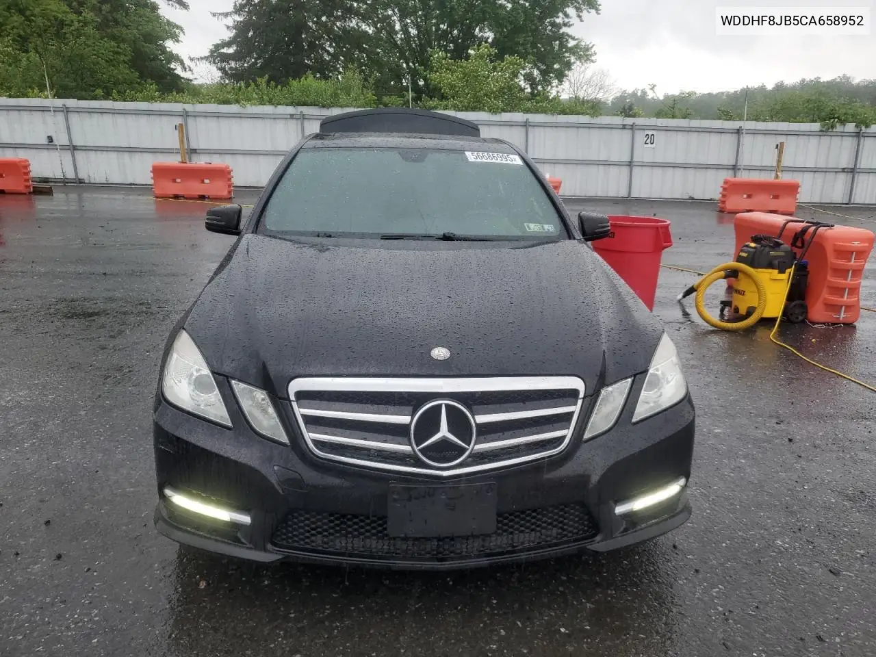 2012 Mercedes-Benz E 350 4Matic VIN: WDDHF8JB5CA658952 Lot: 56686995