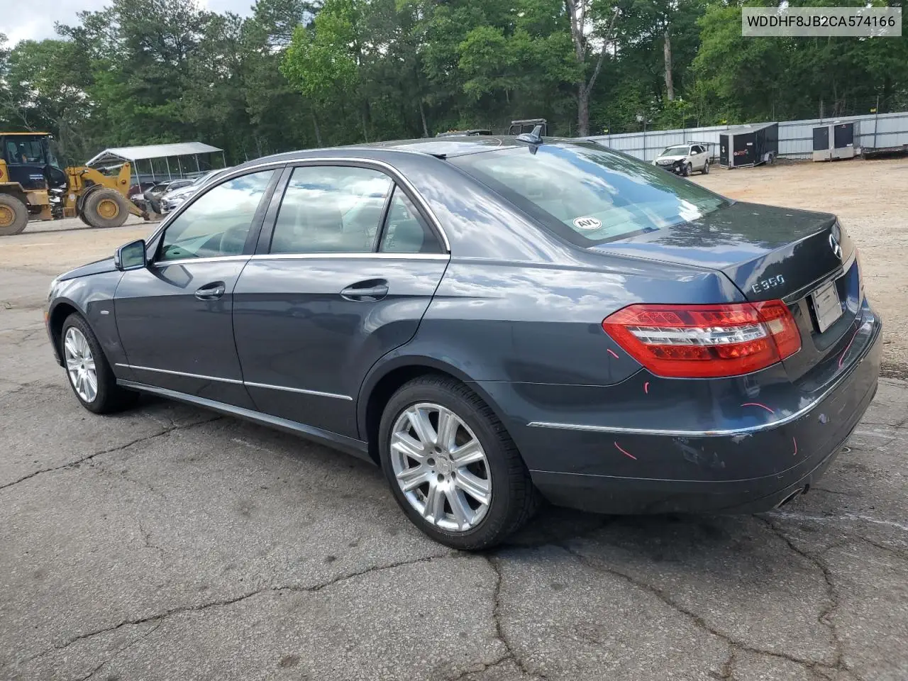 2012 Mercedes-Benz E 350 4Matic VIN: WDDHF8JB2CA574166 Lot: 56751195