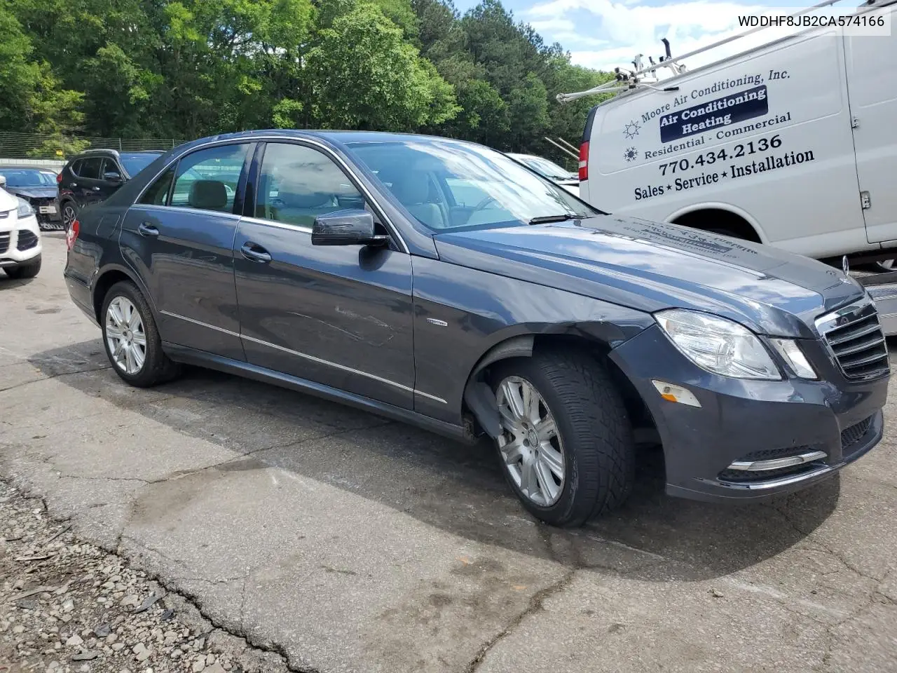 2012 Mercedes-Benz E 350 4Matic VIN: WDDHF8JB2CA574166 Lot: 56751195