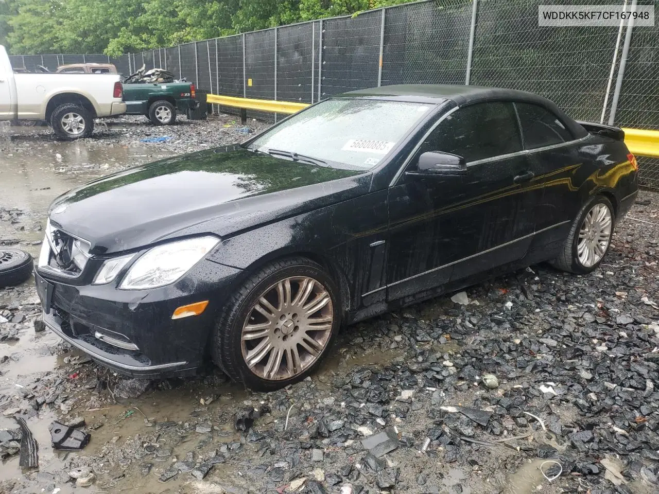 2012 Mercedes-Benz E 350 VIN: WDDKK5KF7CF167948 Lot: 56800885
