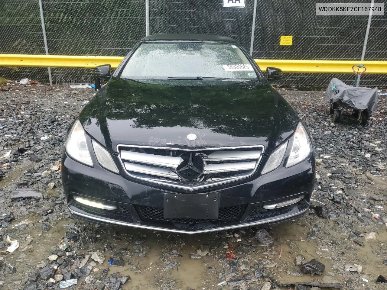 2012 Mercedes-Benz E 350 VIN: WDDKK5KF7CF167948 Lot: 56800885