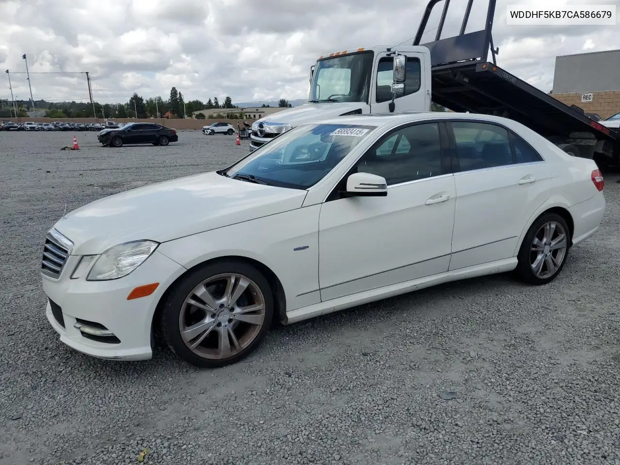 2012 Mercedes-Benz E 350 VIN: WDDHF5KB7CA586679 Lot: 56893415