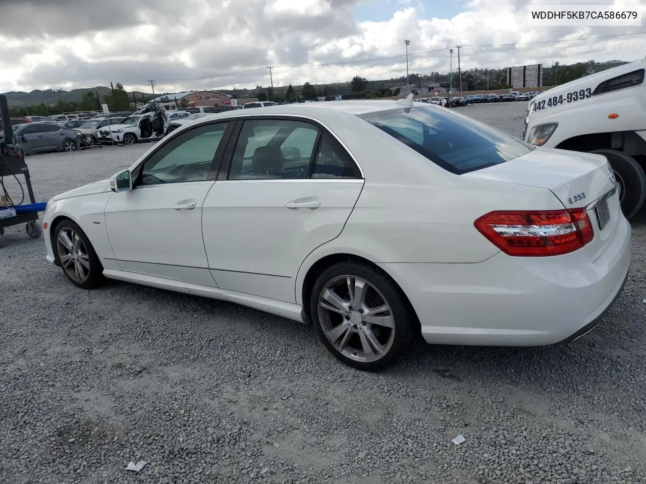 2012 Mercedes-Benz E 350 VIN: WDDHF5KB7CA586679 Lot: 56893415