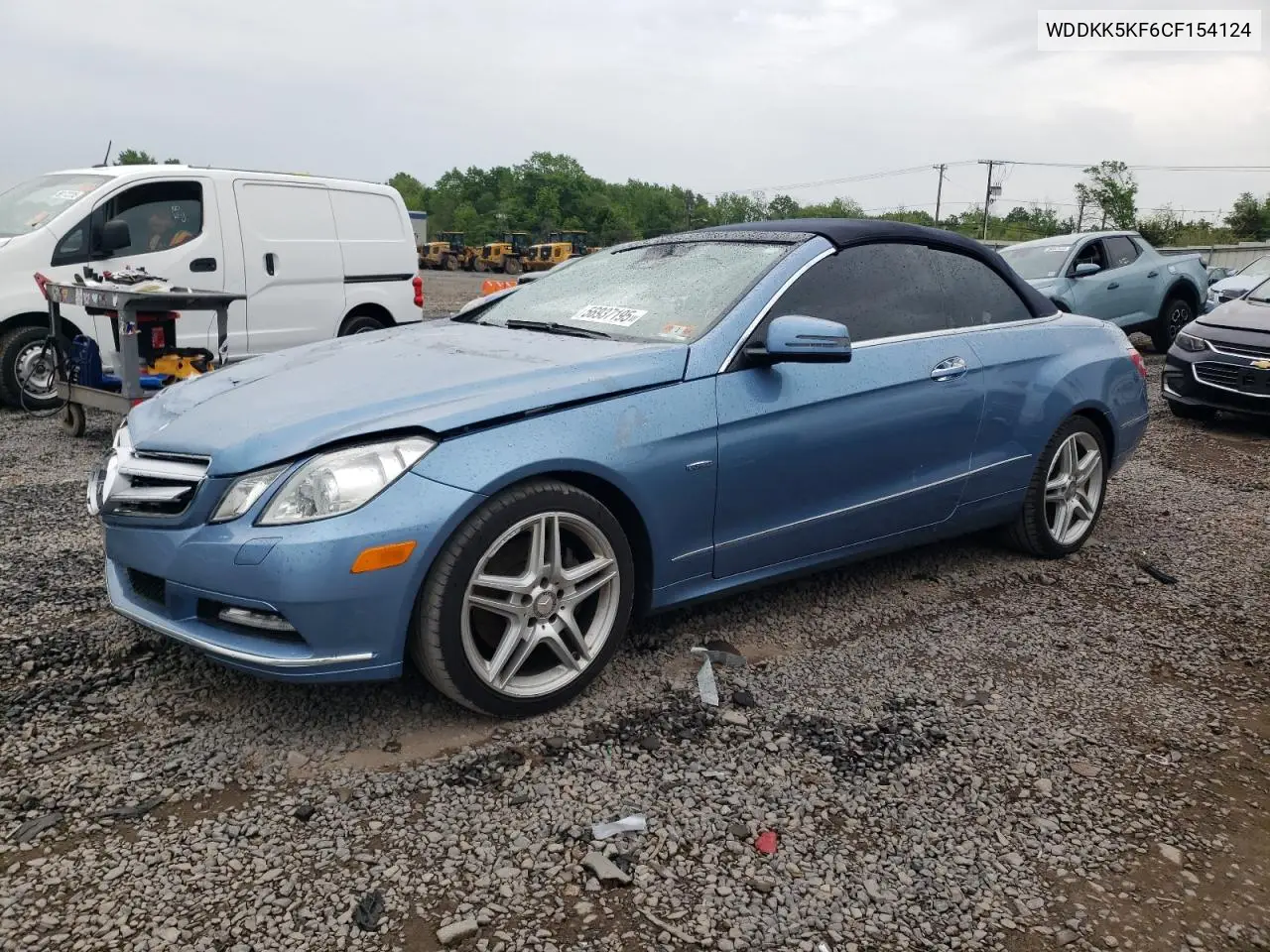 2012 Mercedes-Benz E 350 VIN: WDDKK5KF6CF154124 Lot: 56937195