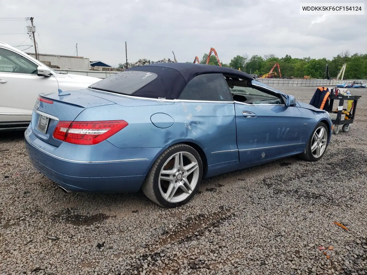2012 Mercedes-Benz E 350 VIN: WDDKK5KF6CF154124 Lot: 56937195
