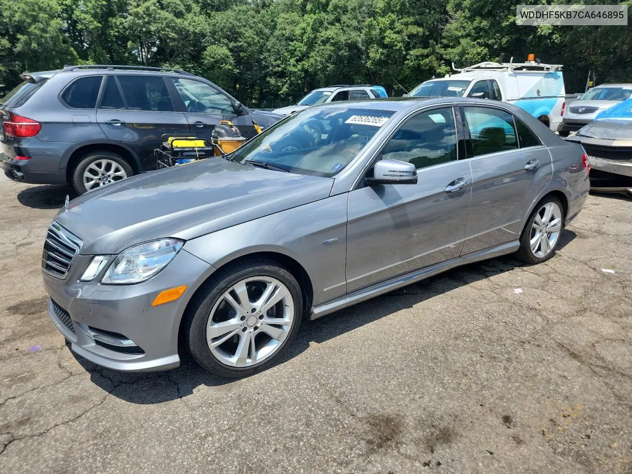 2012 Mercedes-Benz E 350 VIN: WDDHF5KB7CA646895 Lot: 62636265