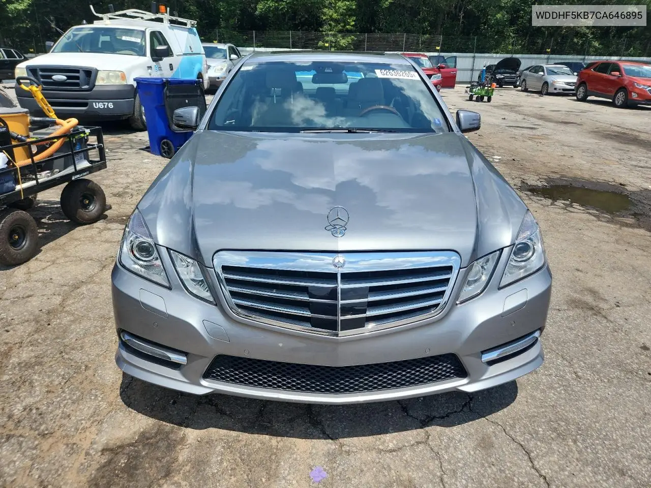 2012 Mercedes-Benz E 350 VIN: WDDHF5KB7CA646895 Lot: 62636265