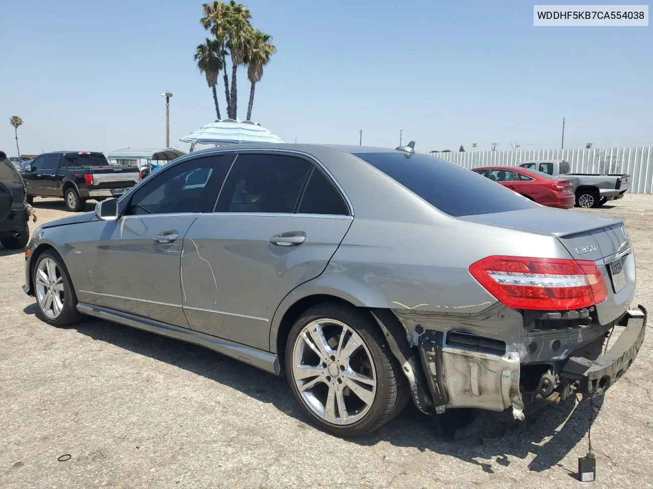 2012 Mercedes-Benz E 350 VIN: WDDHF5KB7CA554038 Lot: 62915125