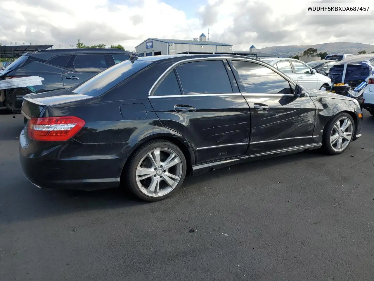 2013 Mercedes-Benz E 350 VIN: WDDHF5KBXDA687457 Lot: 56534515