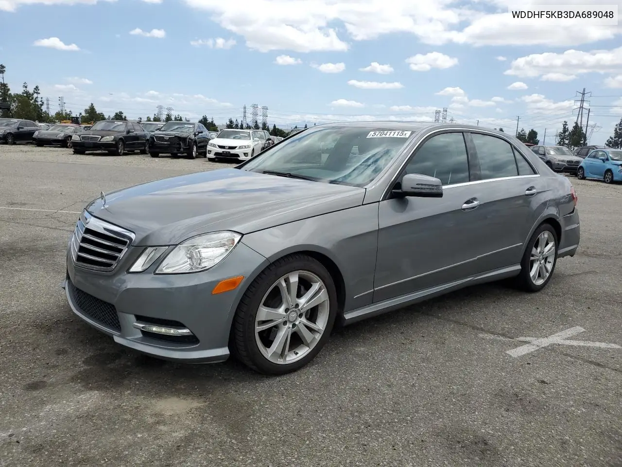 2013 Mercedes-Benz E 350 VIN: WDDHF5KB3DA689048 Lot: 57041115