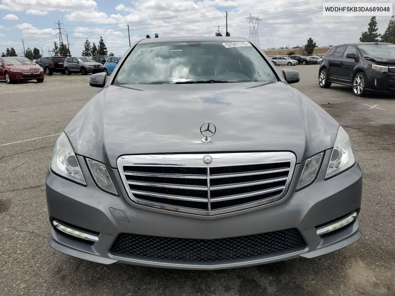 2013 Mercedes-Benz E 350 VIN: WDDHF5KB3DA689048 Lot: 57041115