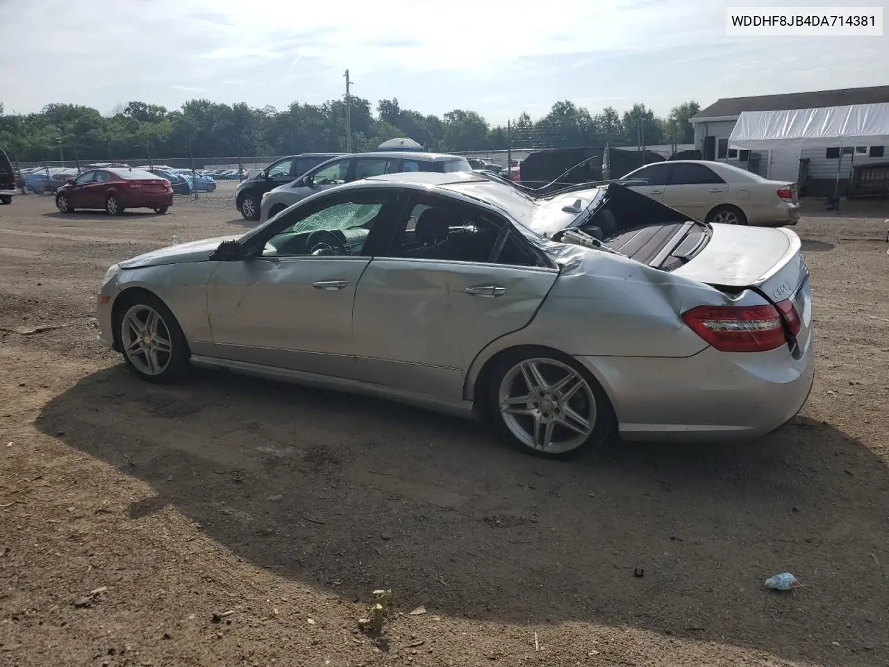 2013 Mercedes-Benz E 350 4Matic VIN: WDDHF8JB4DA714381 Lot: 62268305