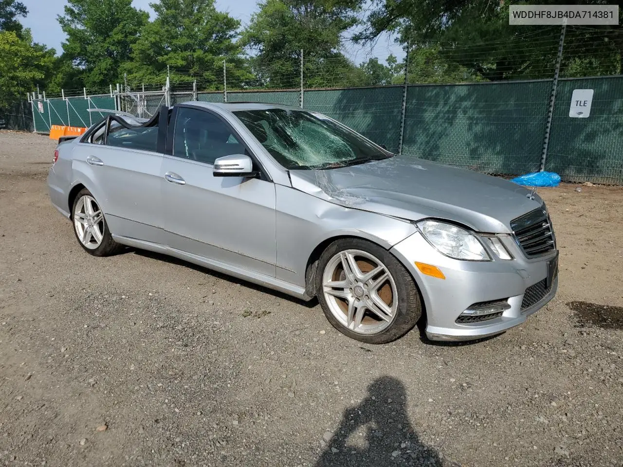 2013 Mercedes-Benz E 350 4Matic VIN: WDDHF8JB4DA714381 Lot: 62268305