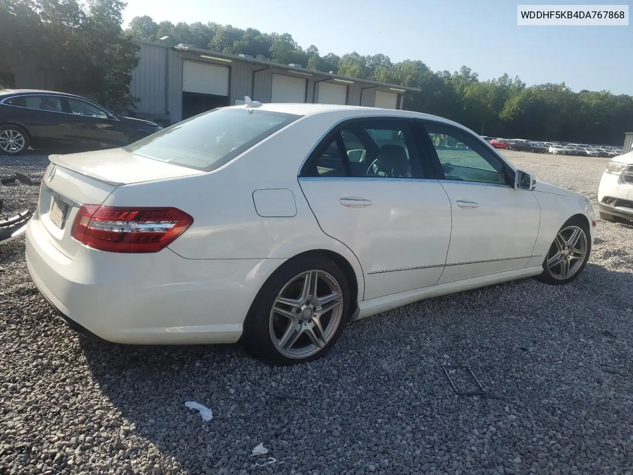 2013 Mercedes-Benz E 350 VIN: WDDHF5KB4DA767868 Lot: 65136955