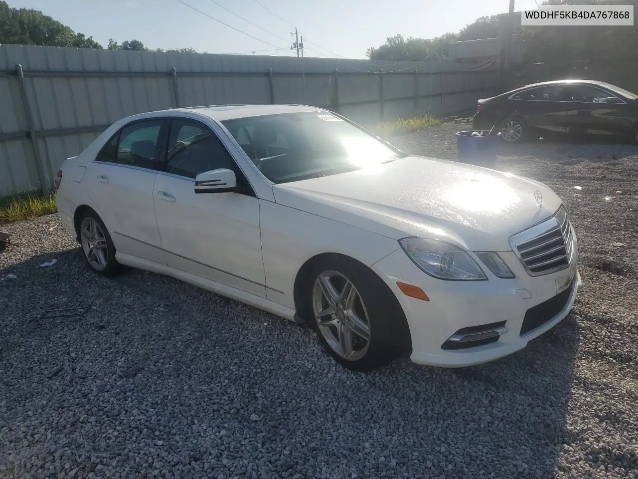 2013 Mercedes-Benz E 350 VIN: WDDHF5KB4DA767868 Lot: 65136955