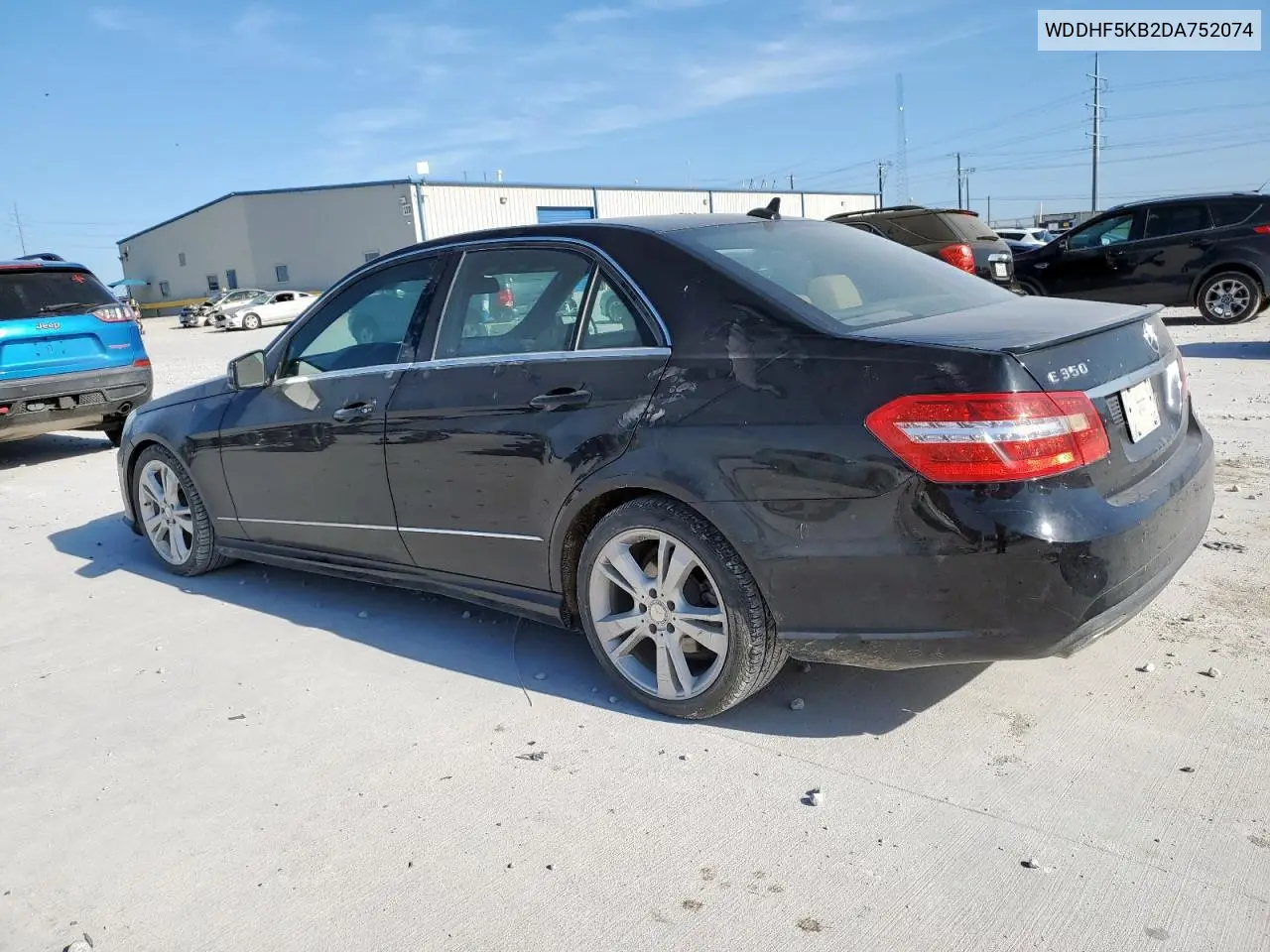2013 Mercedes-Benz E 350 VIN: WDDHF5KB2DA752074 Lot: 65702855