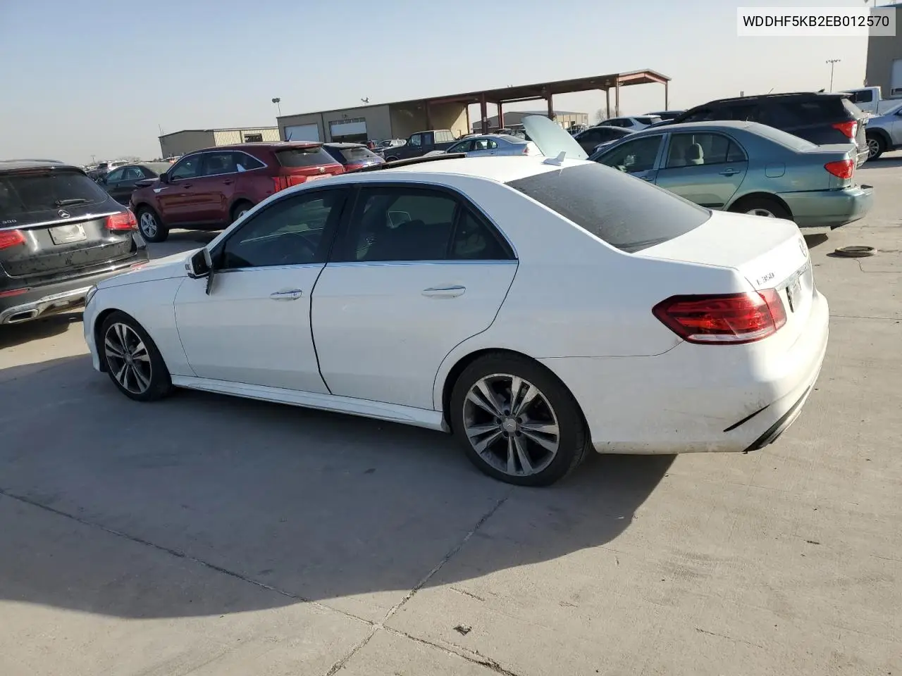 2014 Mercedes-Benz E 350 VIN: WDDHF5KB2EB012570 Lot: 49592345