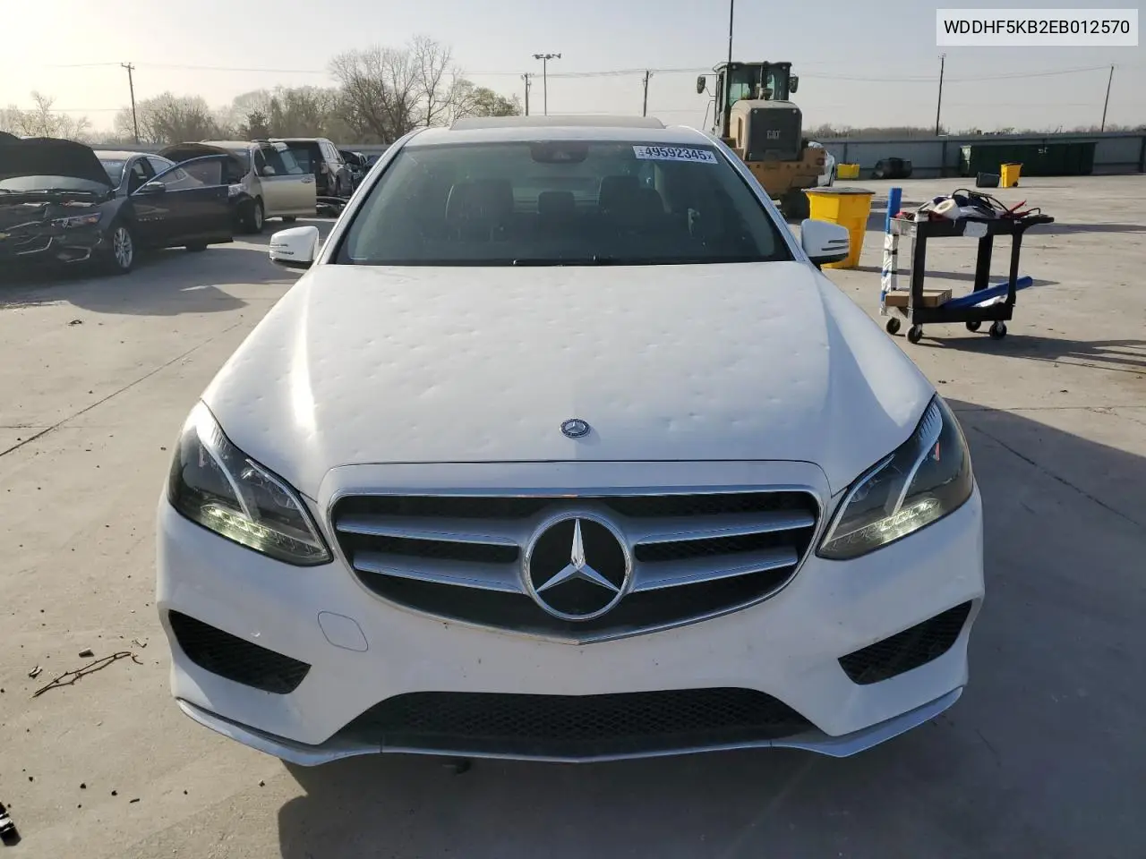 2014 Mercedes-Benz E 350 VIN: WDDHF5KB2EB012570 Lot: 49592345