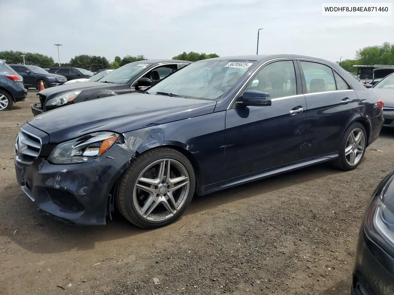 2014 Mercedes-Benz E 350 4Matic VIN: WDDHF8JB4EA871460 Lot: 56285625