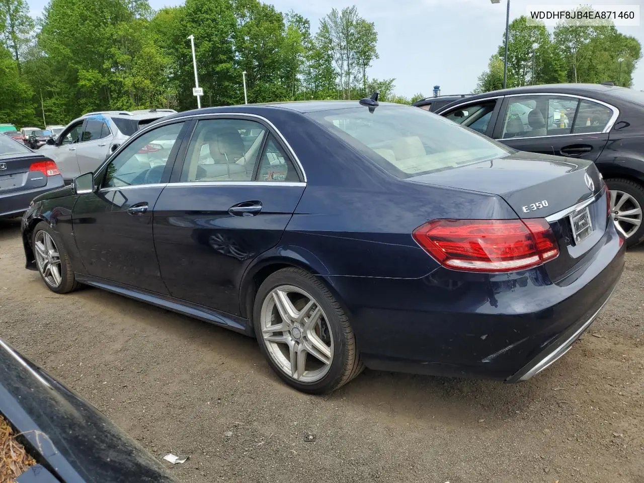 2014 Mercedes-Benz E 350 4Matic VIN: WDDHF8JB4EA871460 Lot: 56285625