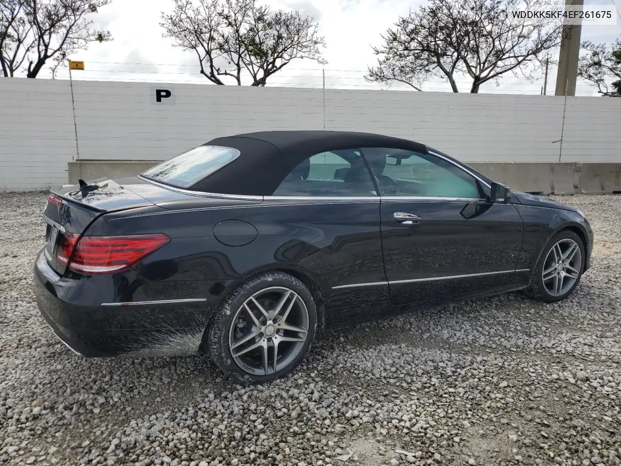 2014 Mercedes-Benz E 350 VIN: WDDKK5KF4EF261675 Lot: 56588245