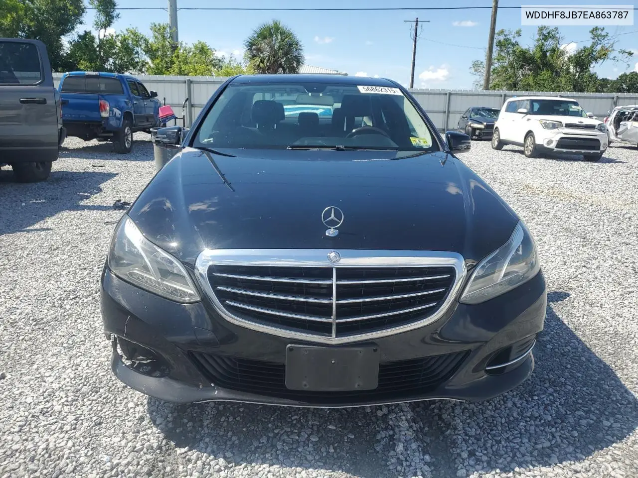 2014 Mercedes-Benz E 350 4Matic VIN: WDDHF8JB7EA863787 Lot: 56862315