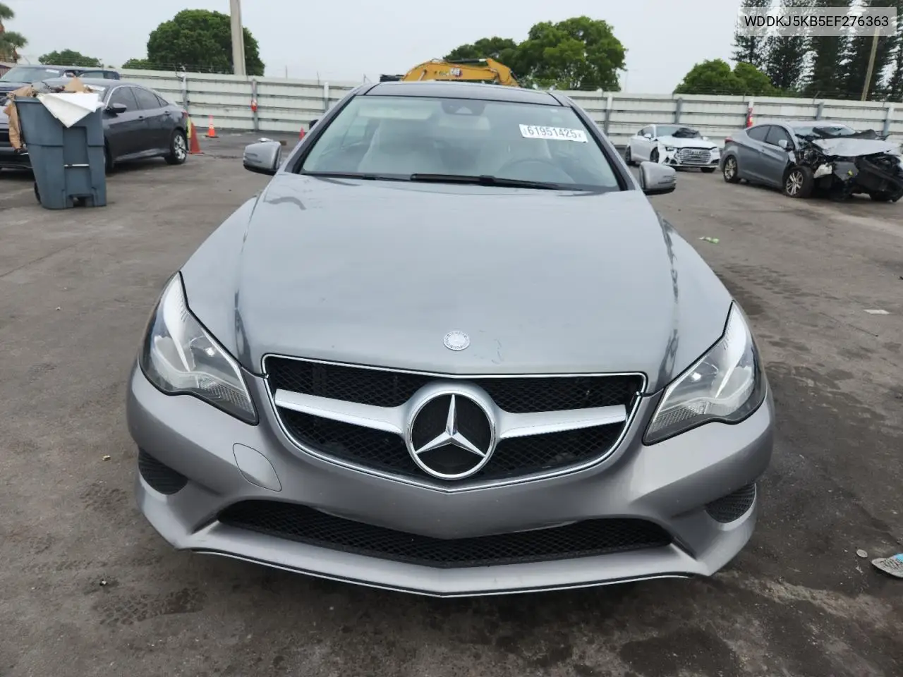 2014 Mercedes-Benz E 350 VIN: WDDKJ5KB5EF276363 Lot: 61951425