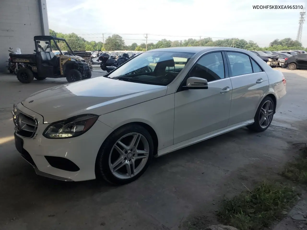 2014 Mercedes-Benz E 350 VIN: WDDHF5KBXEA965310 Lot: 62078015