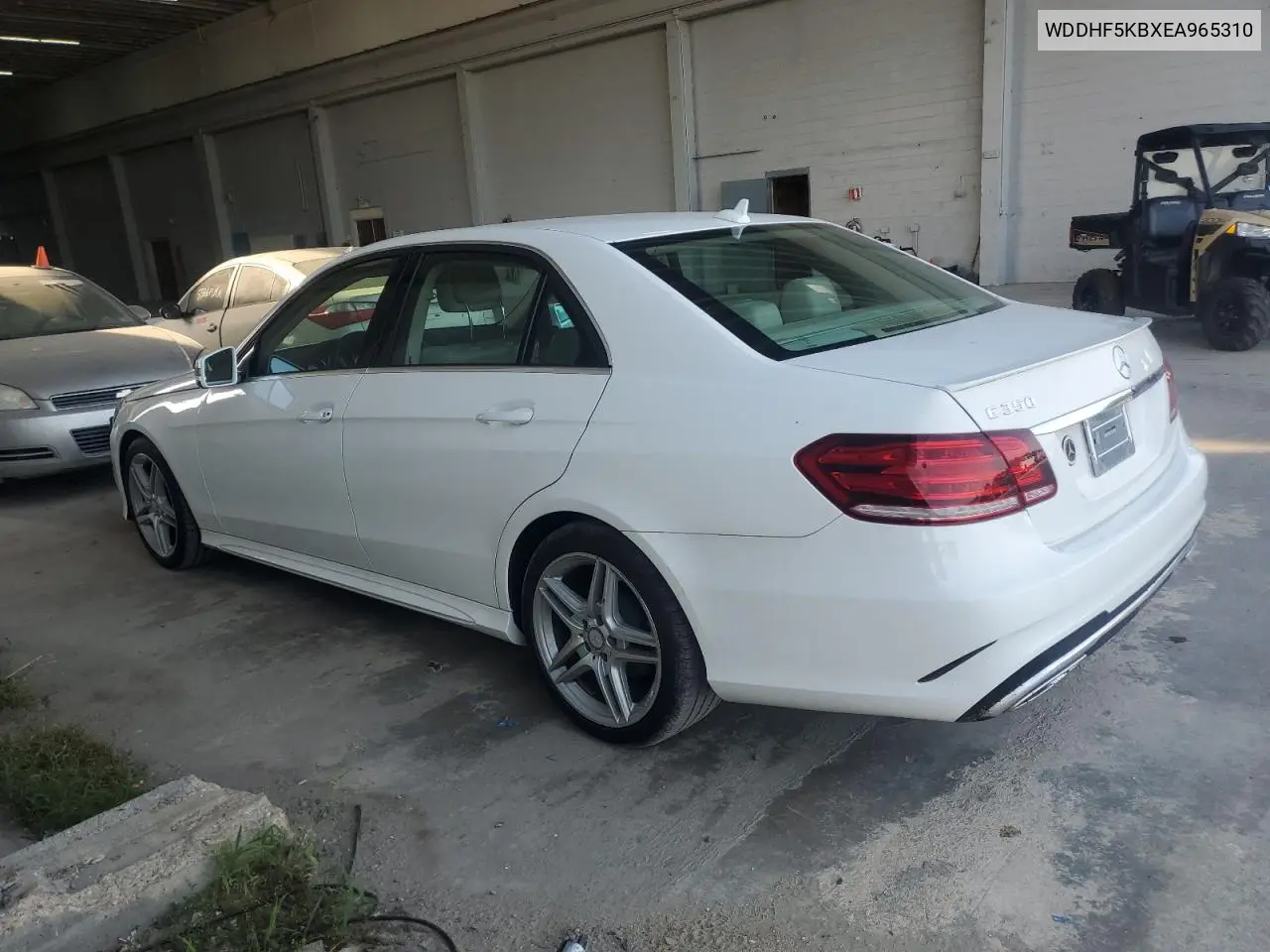 2014 Mercedes-Benz E 350 VIN: WDDHF5KBXEA965310 Lot: 62078015