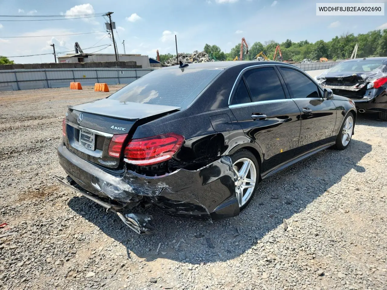 wddhf8jb2ea902690 WDDHF8JB2EA902690 2014 Mercedes-Benz E 350 4Matic