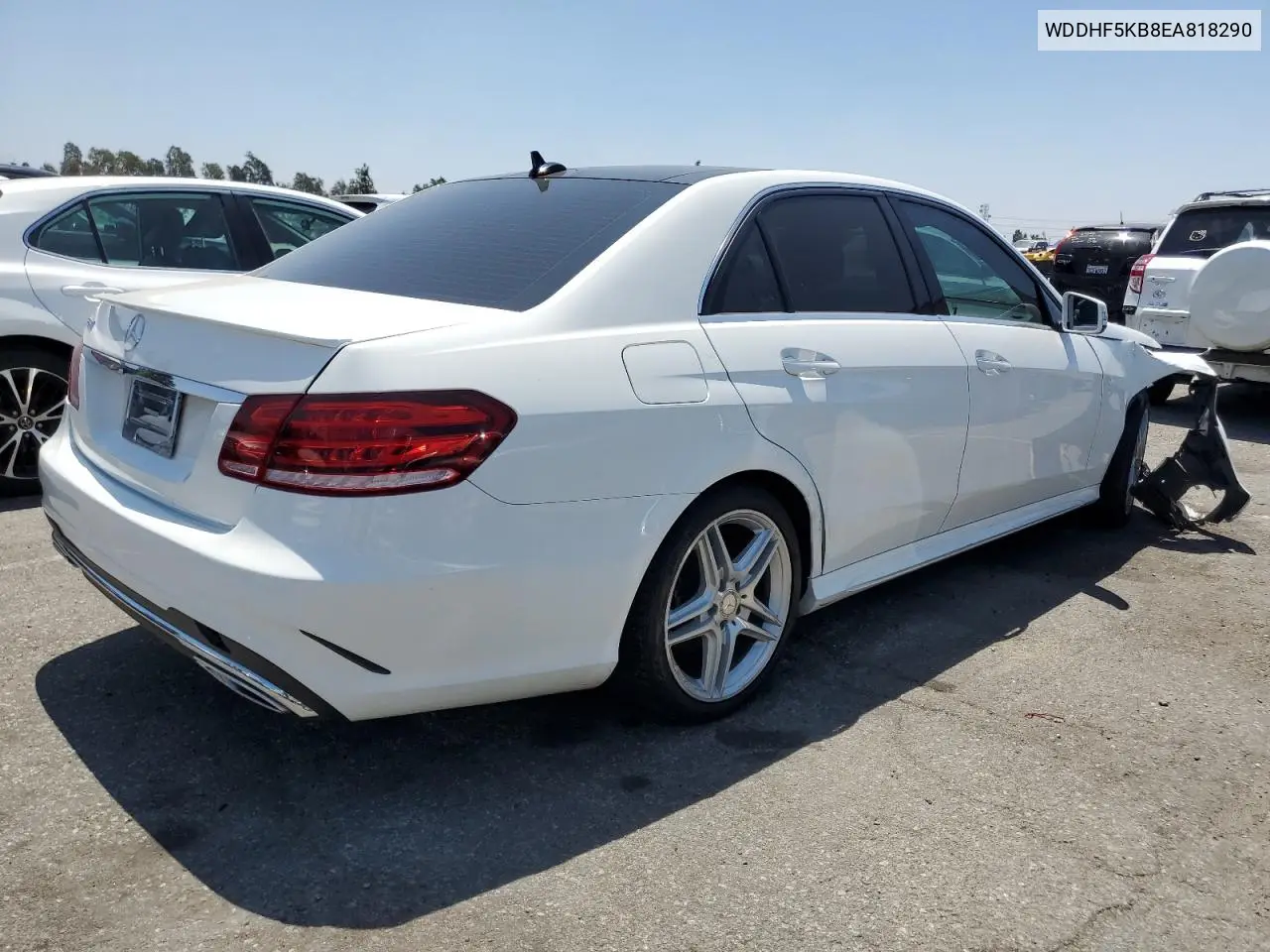 2014 Mercedes-Benz E 350 VIN: WDDHF5KB8EA818290 Lot: 62786005