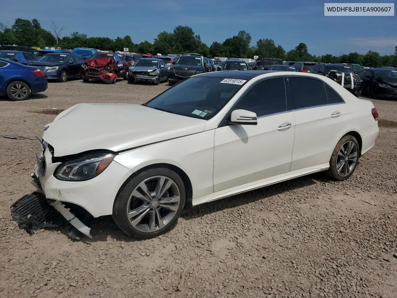 2014 Mercedes-Benz E 350 4Matic VIN: WDDHF8JB1EA900607 Lot: 62819315