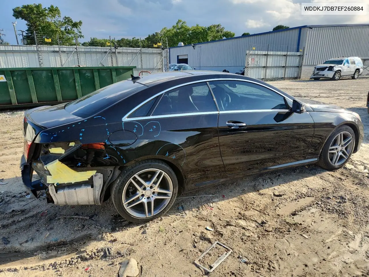 2014 Mercedes-Benz E 550 VIN: WDDKJ7DB7EF260884 Lot: 64408335