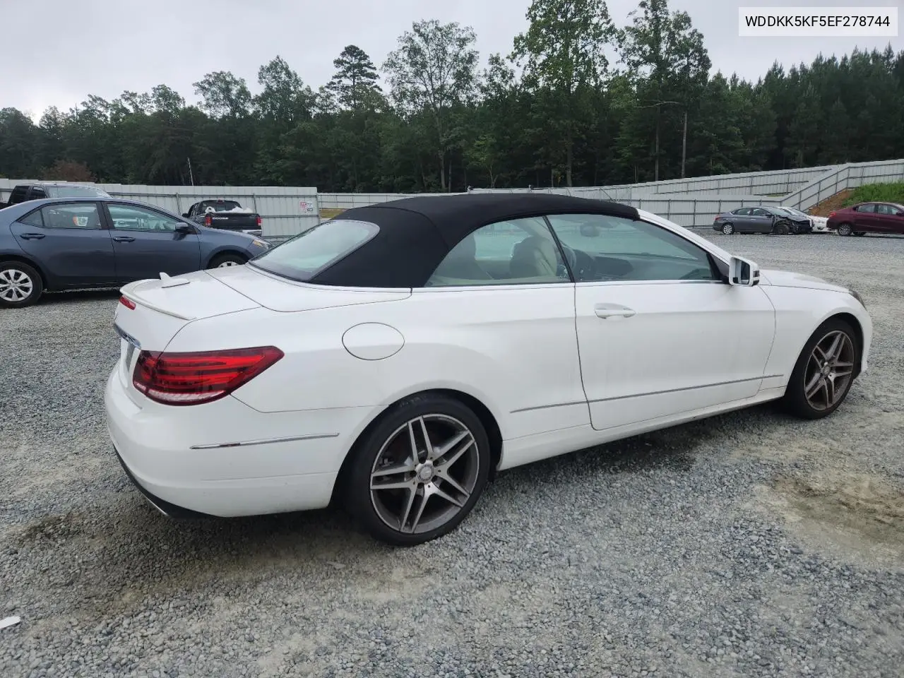 2014 Mercedes-Benz E 350 VIN: WDDKK5KF5EF278744 Lot: 65760235