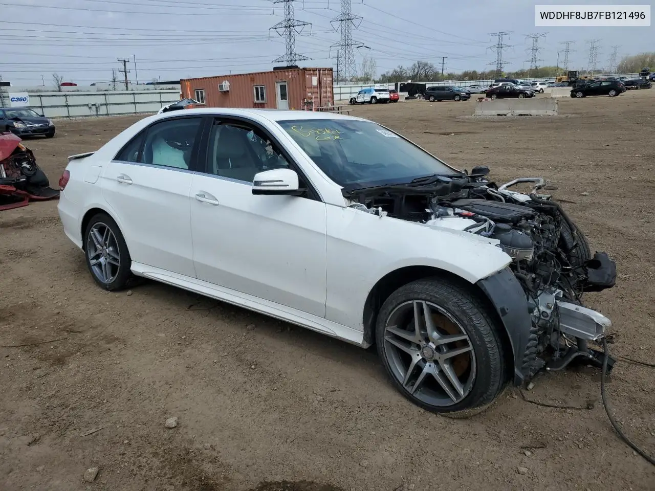 2015 Mercedes-Benz E 350 4Matic VIN: WDDHF8JB7FB121496 Lot: 54693015