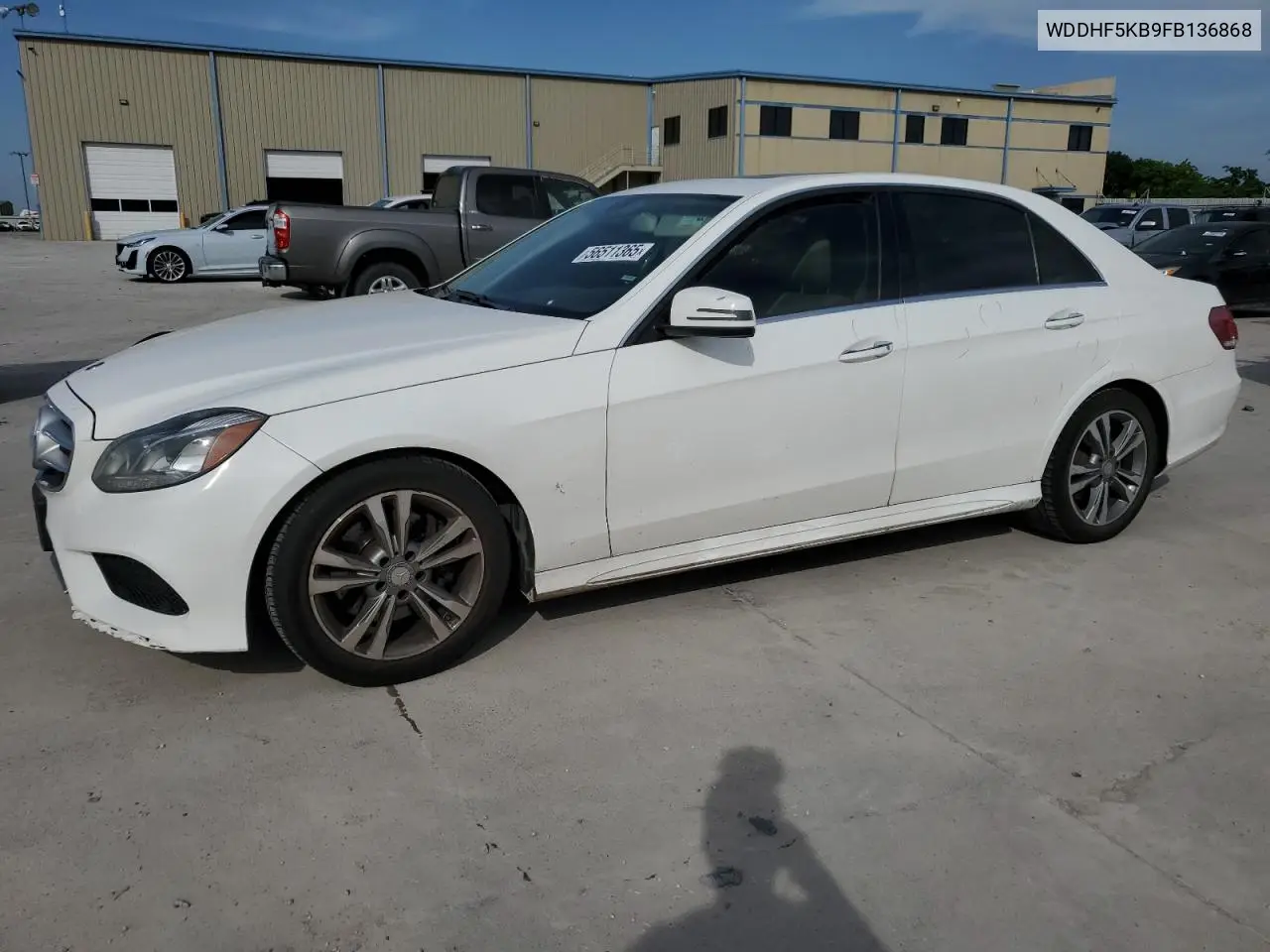 2015 Mercedes-Benz E 350 VIN: WDDHF5KB9FB136868 Lot: 56511365
