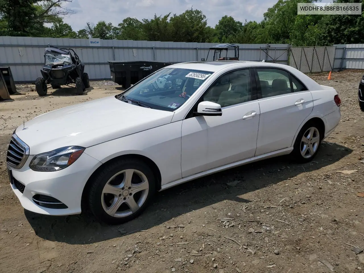 2015 Mercedes-Benz E 350 4Matic VIN: WDDHF8JB8FB166835 Lot: 62650295