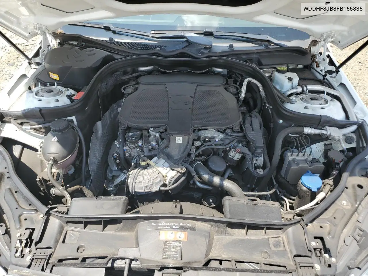 2015 Mercedes-Benz E 350 4Matic VIN: WDDHF8JB8FB166835 Lot: 62650295
