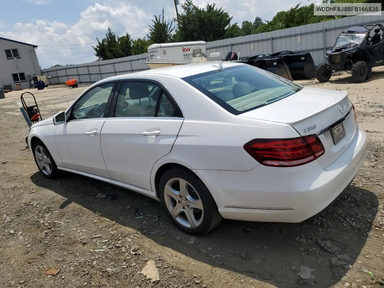 2015 Mercedes-Benz E 350 4Matic VIN: WDDHF8JB8FB166835 Lot: 62650295